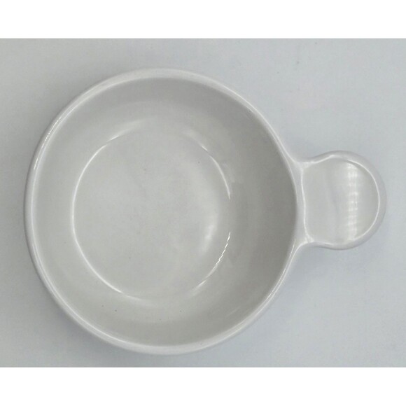 Corning Grab It Bowl P-150-B White with Pyrex Clear Glass Lid Ovenware Dish Lid - Picture 6 of 9